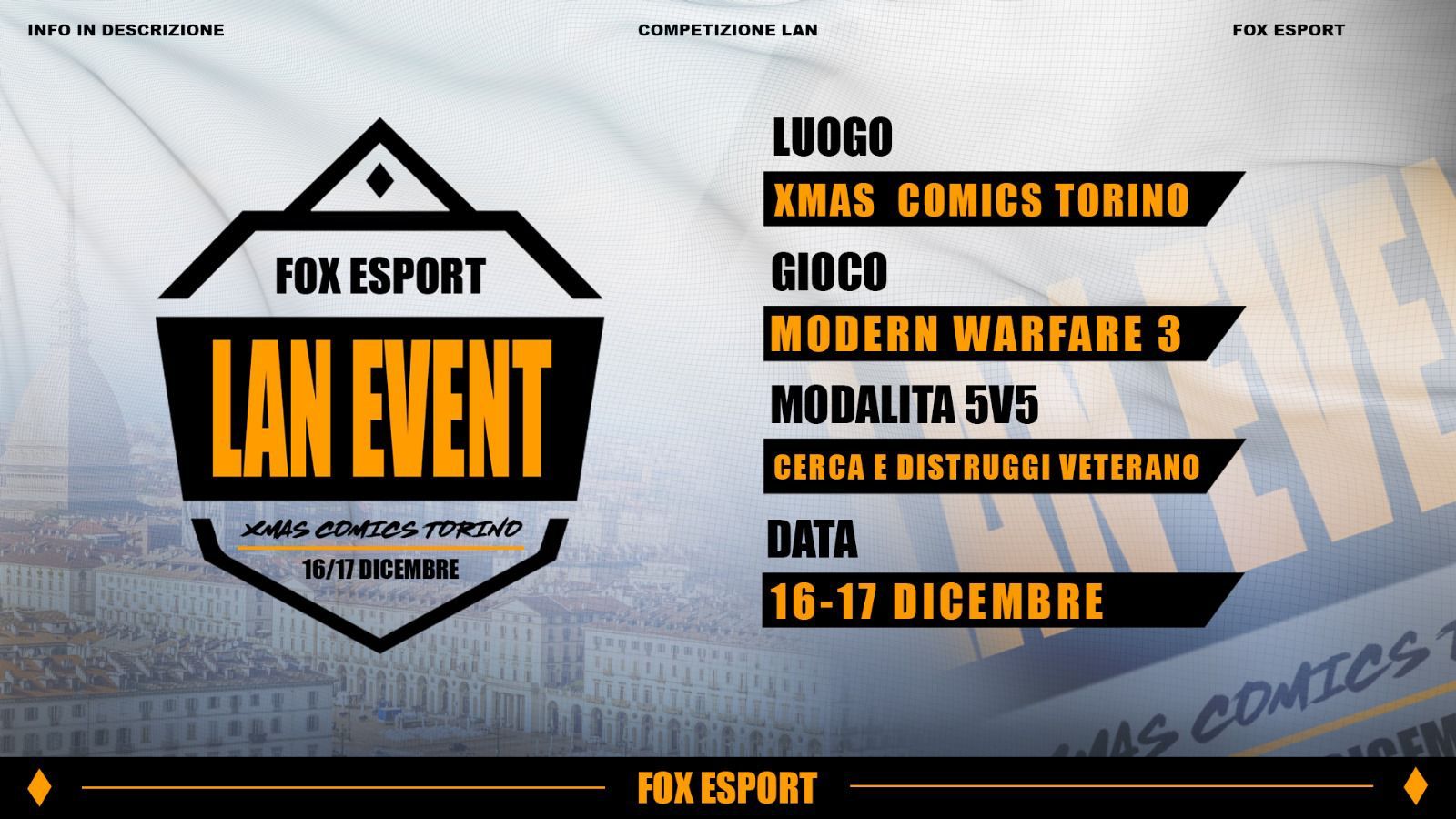 A.S.D. FOX eSport a Torino!