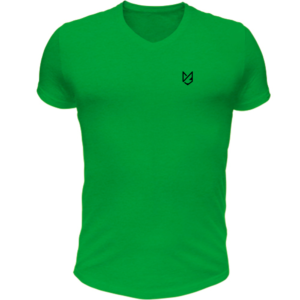 T-SHIRT V VERDE CHIARO